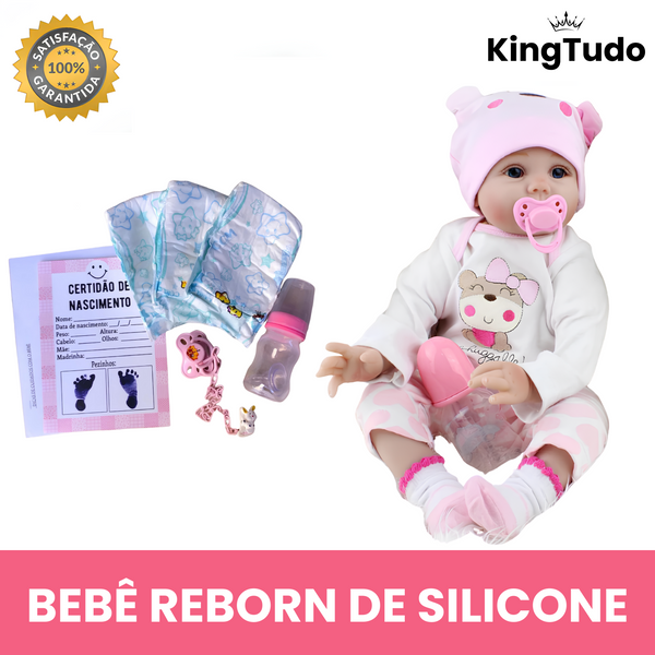 Bebê Reborn de Silicone