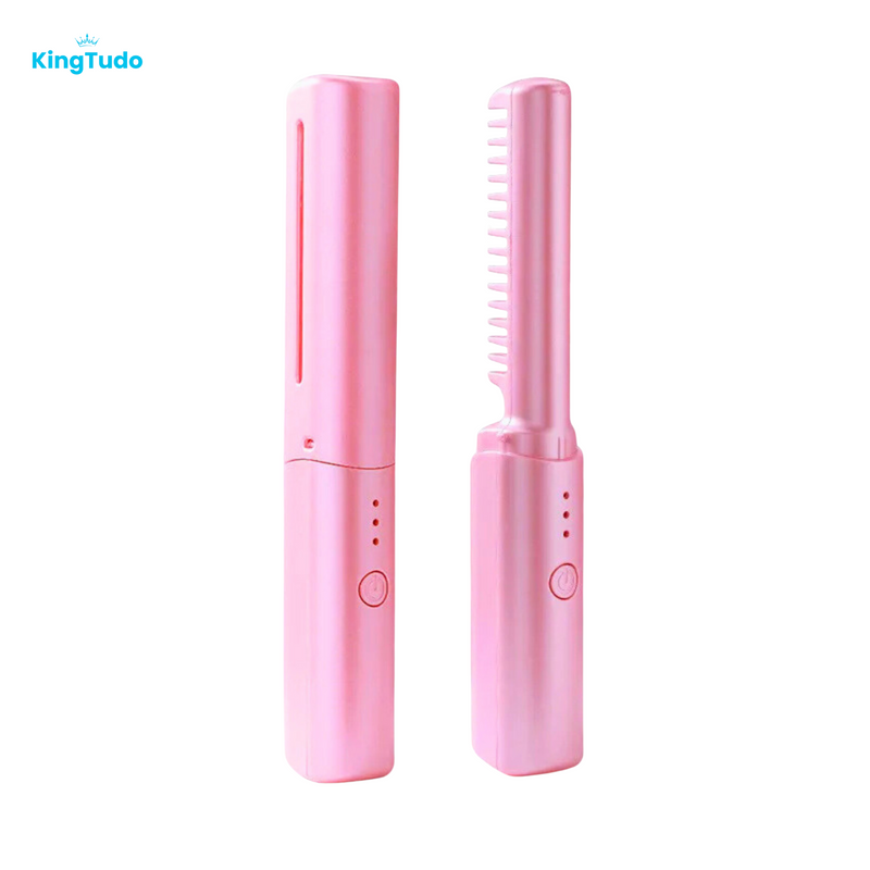 Pente Alisador de Cabelo 5 em 1 Sem Fio InfiniteGlam®